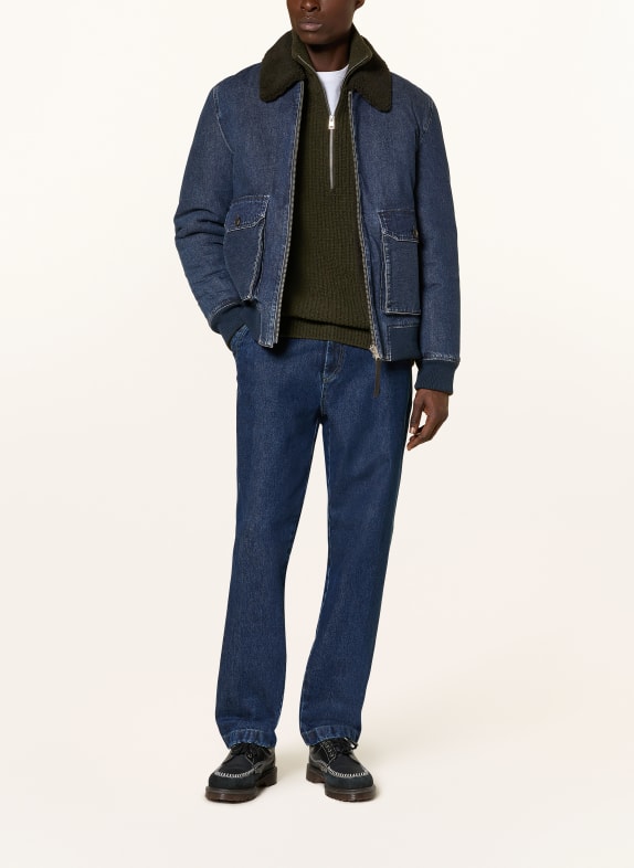 CLOSED Jeansjacke zum Wenden DUNKELBLAU