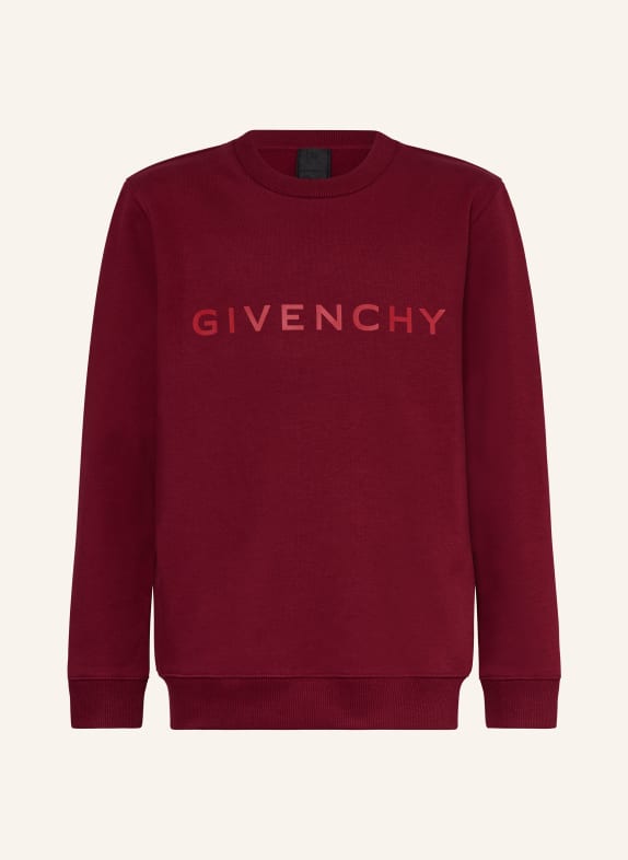 GIVENCHY Sweatshirt DARK RED / RED