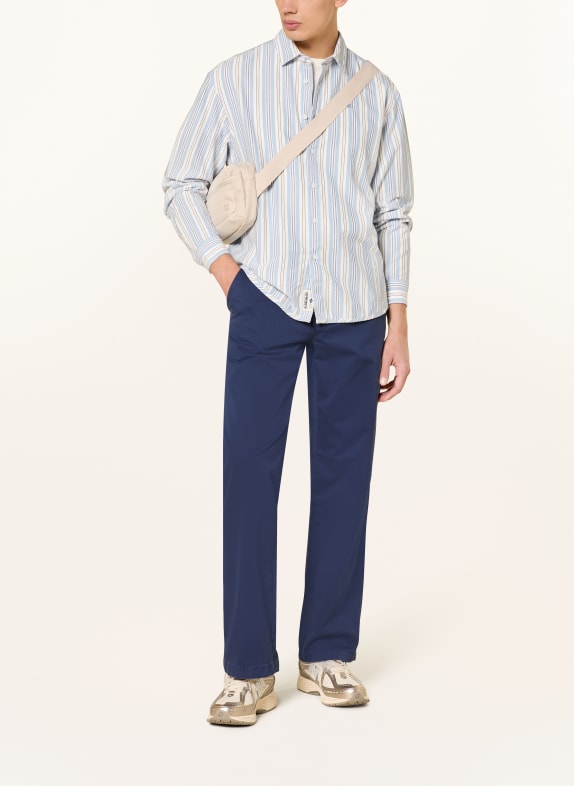NAPAPIJRI Overhemd G-TERRA Comfort Fit WIT / ROSÉ / LICHTBLAUW