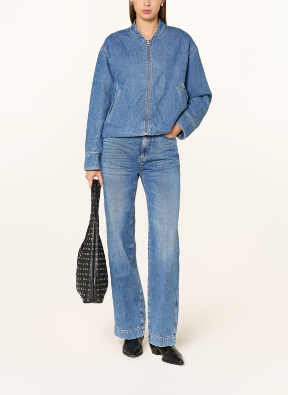 REPLAY Blugi drepți MELJA 009 MEDIUM BLUE
