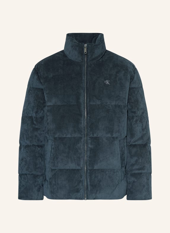 Calvin Klein Jeans Steppjacke aus Cord DUNKELBLAU