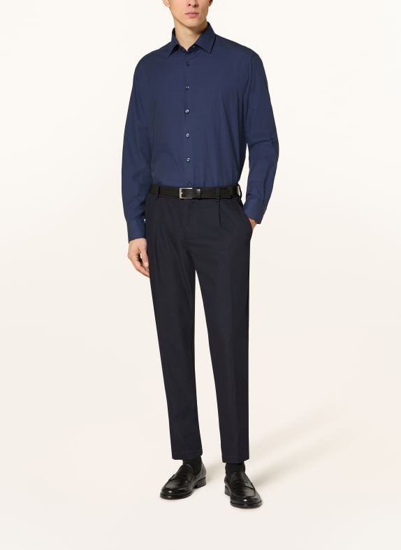 OLYMP Hemd Luxor comfort fit DUNKELBLAU