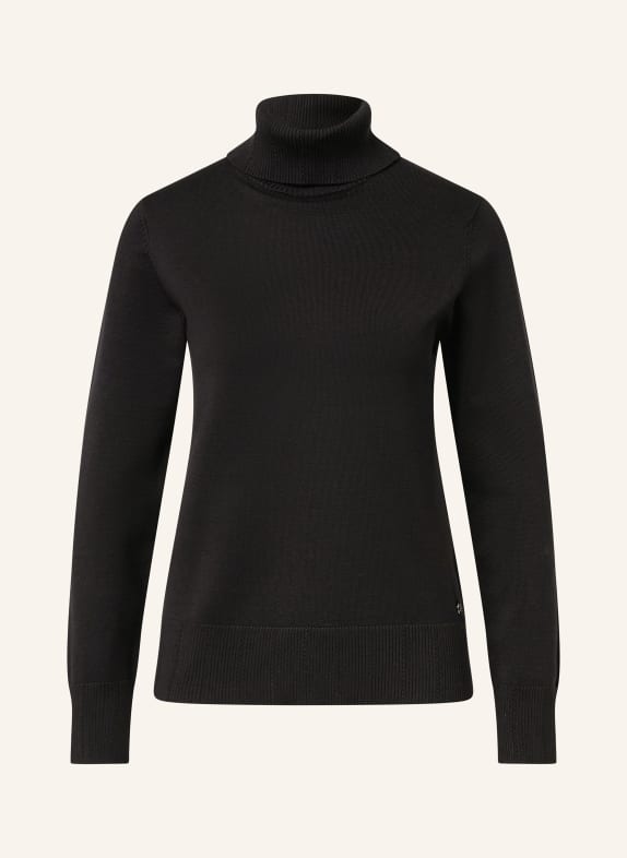 s.Oliver BLACK LABEL Rollkragenpullover SCHWARZ