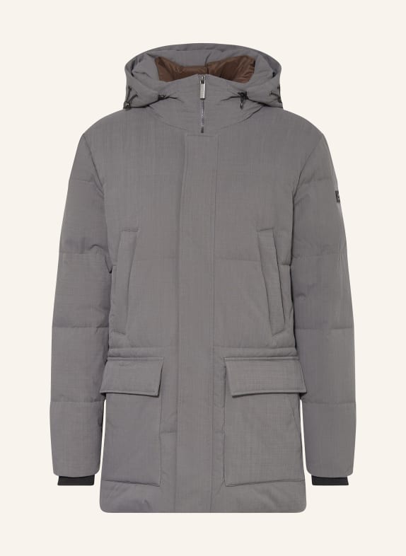 bugatti Parka mit abnehmbarer Kapuze DUNKELGRAU