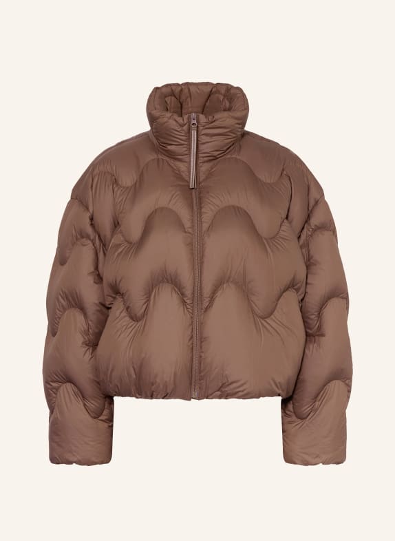 MRS & HUGS Daunenjacke DUNKELBRAUN