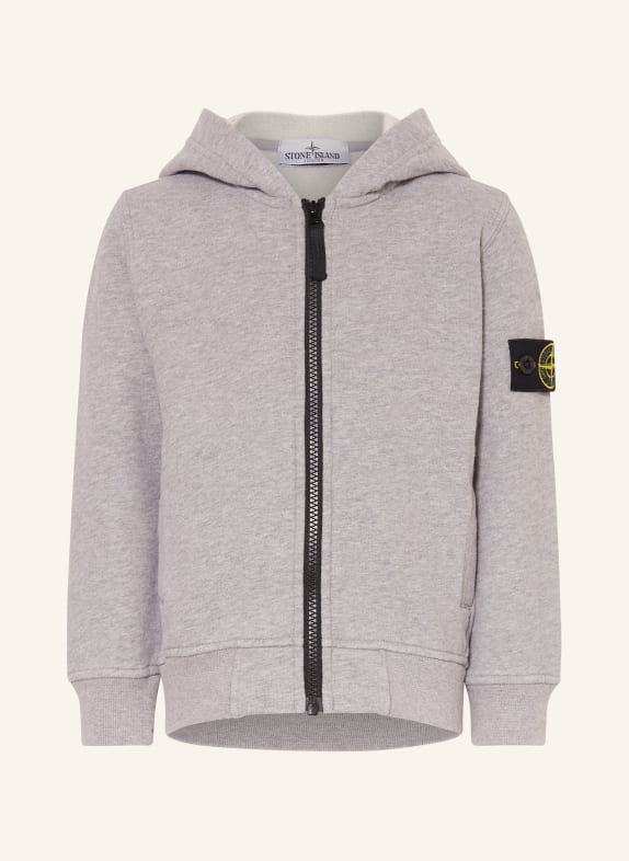 STONE ISLAND JUNIOR mikina ŠEDÁ