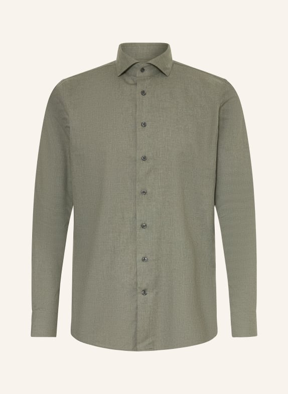 PROFUOMO Hemd Slim Fit DUNKELGRÜN