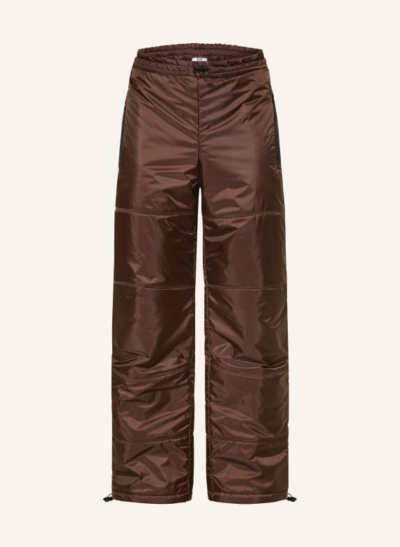 66°NORTH Spodnie izolacyjne TINDUR CIEMNOBRĄZOWY