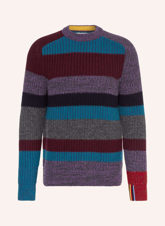 Barbour Pullover PETROL / DUNKELGRAU / DUNKELROT