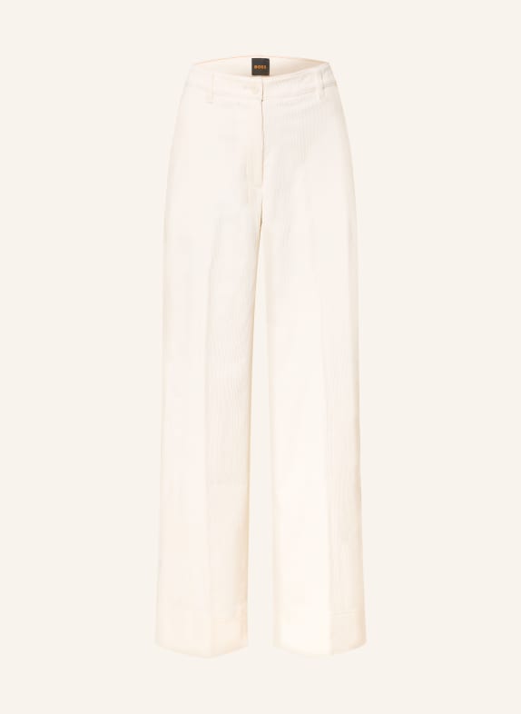 BOSS Marlenehose TACODI aus Cord CREME