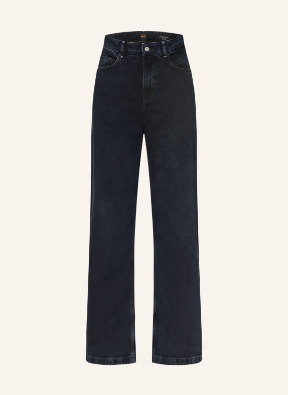 BOSS Straight Jeans MARLENE 402 DARK BLUE