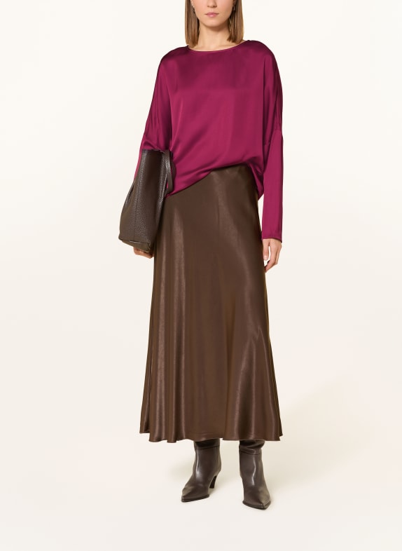 Emily VAN DEN BERGH Satijnen blouse FUCHSIA