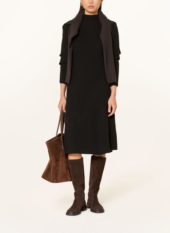 MAERZ MUENCHEN Strickkleid SCHWARZ