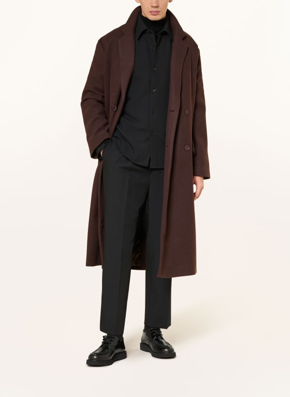 studio seidensticker Mantel STUDIO DUNKELBRAUN