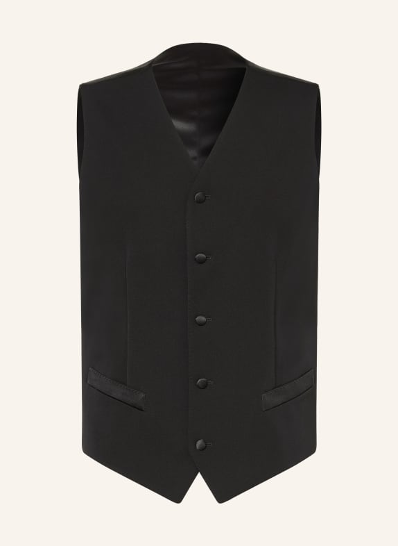 DOLCE & GABBANA Anzugweste Extra Slim Fit SCHWARZ
