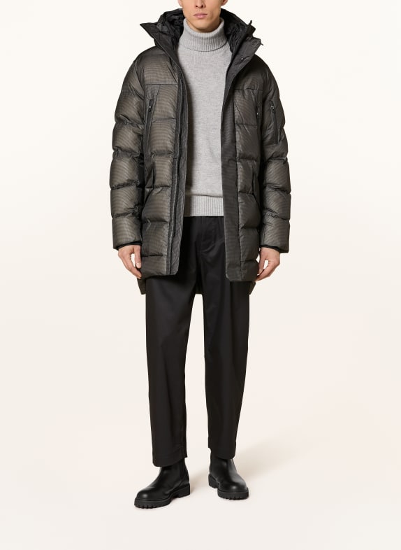 KRAKATAU Daunenparka STROFO SCHWARZ