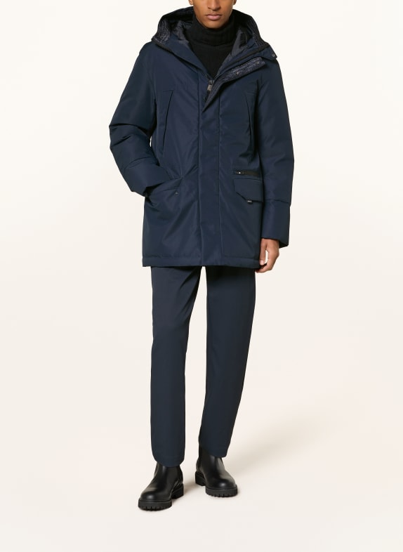 KRAKATAU Parka MARCASITE DONKERBLAUW