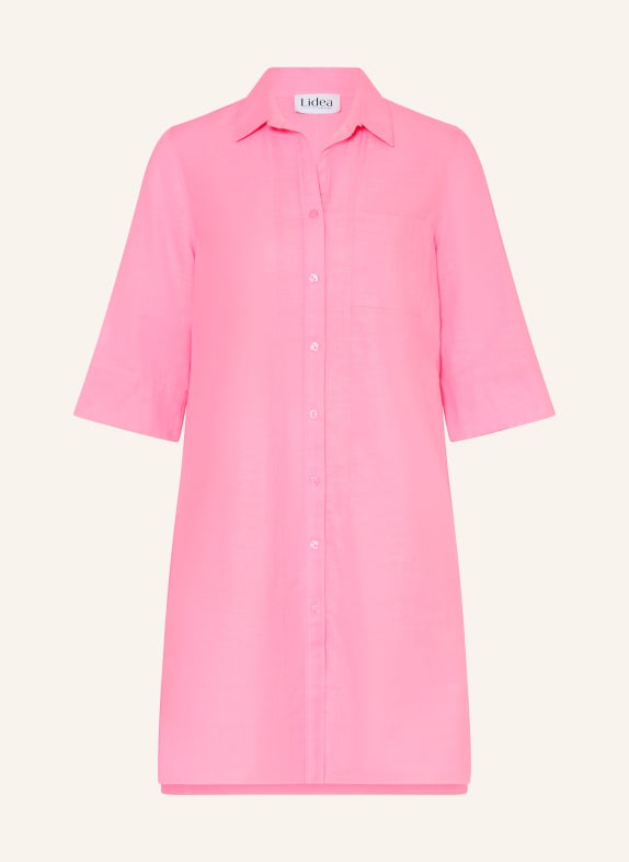 Lidea Strandkleid mit 3/4-Arm ROSA
