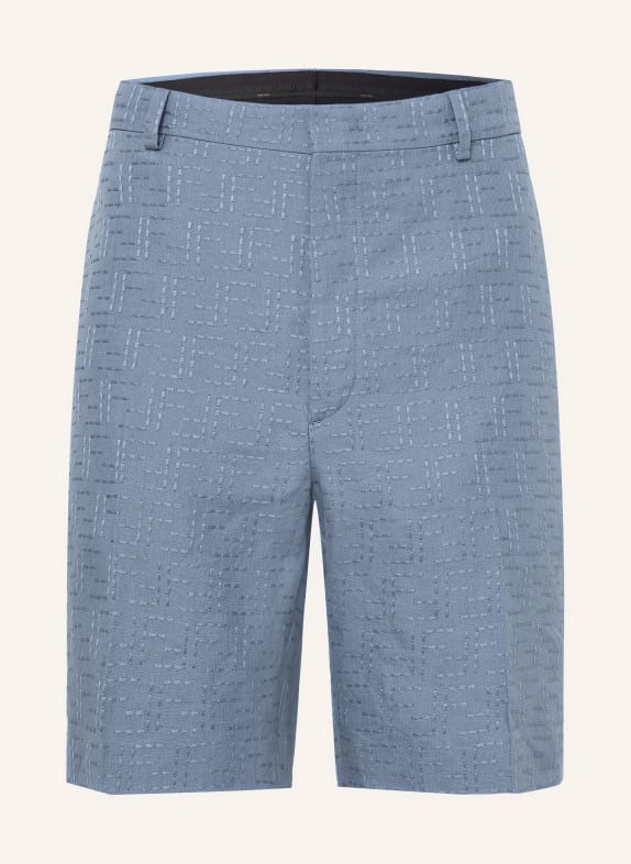 FENDI Leinenshorts BLAU
