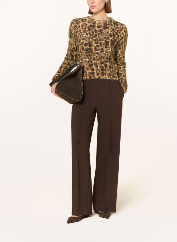 oui Pullover CAMEL / BRAUN / SCHWARZ