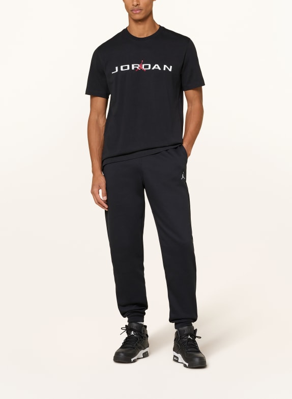 JORDAN T-shirt JORDAN AIR WIT / ROOD / WIT