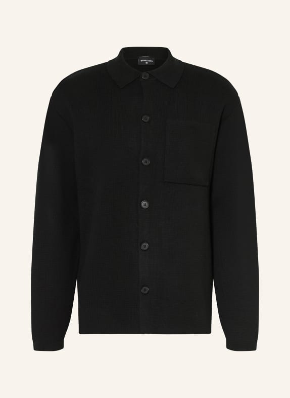 STRELLSON Strickjacke AIDEN SCHWARZ