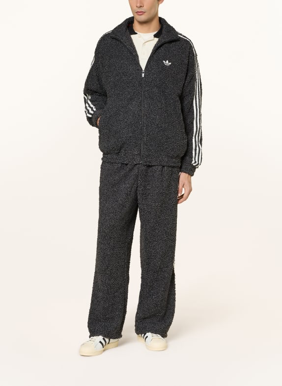 adidas Originals Sweatjack BOUCLE FIREBIRD TRACKTOP DONKERGRIJS / WIT