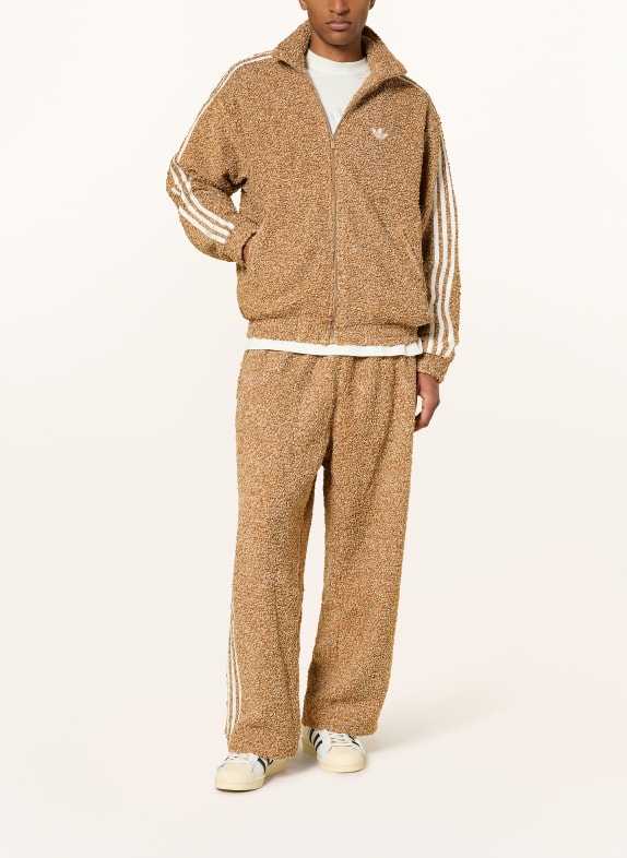 adidas Originals sweatjack LICHTBRUIN / WIT