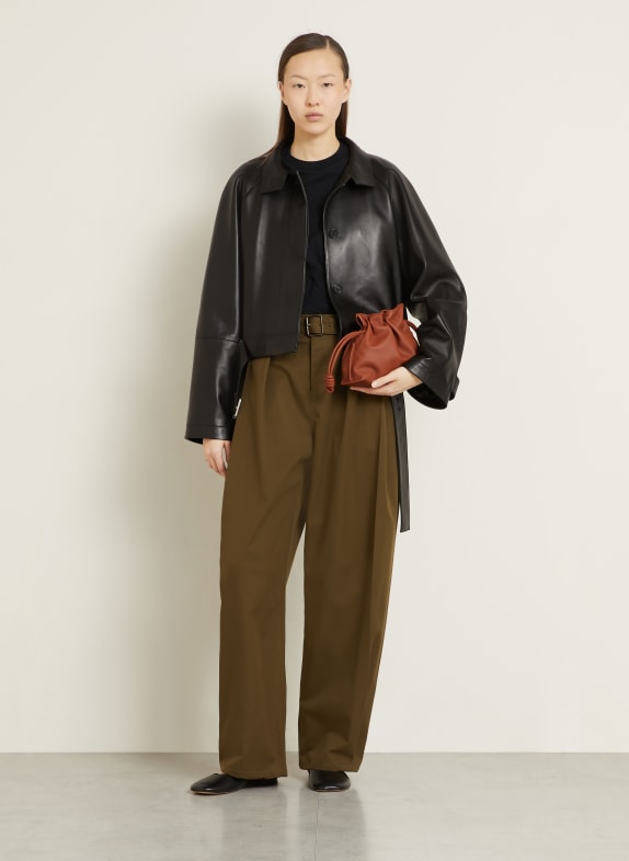 LOEWE Skuldertaske FLAMENCO MINI BRUN
