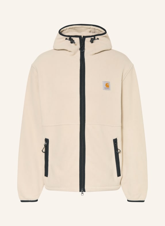 carhartt WIP Fleecejacke BLEVIN BEIGE / SCHWARZ