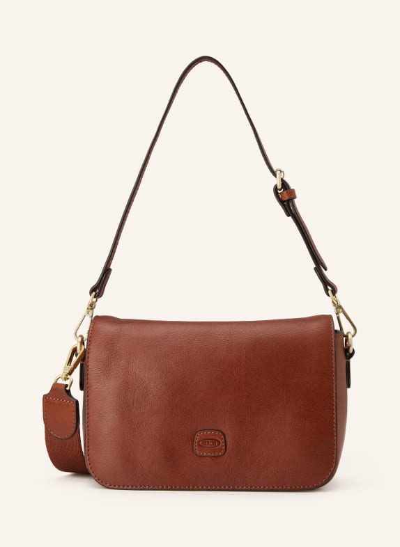 BRIC'S Taška přes rameno VOLTERRA KOŇAKOVÁ / ZLATÁ