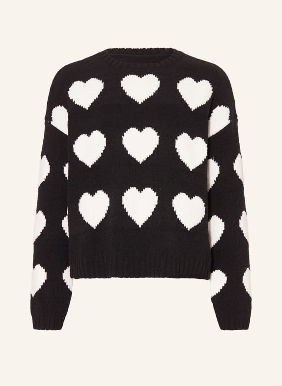 ONLY Pullover SCHWARZ / WEISS