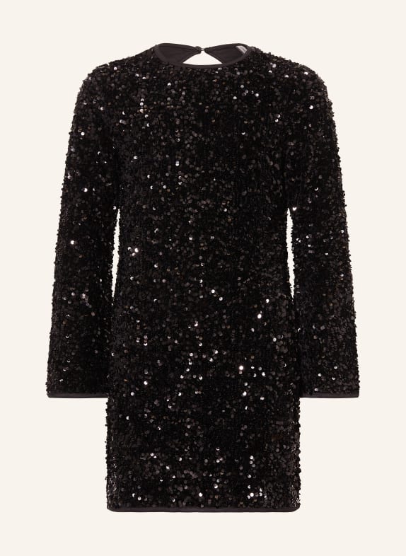ONLY Kleid mit Pailletten SCHWARZ