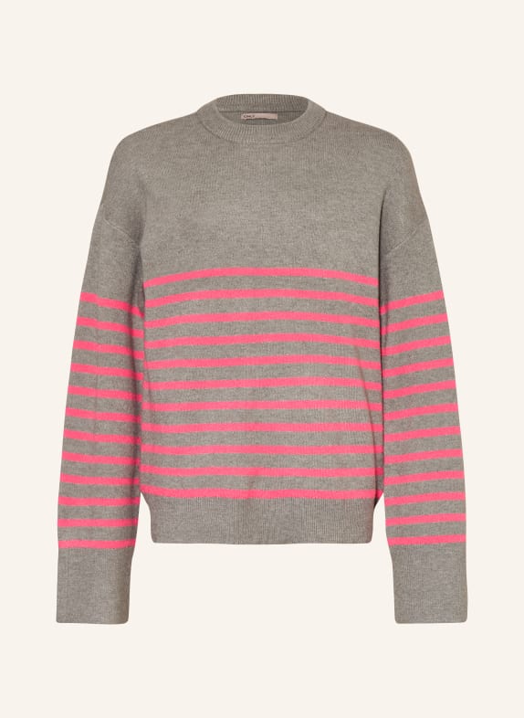 ONLY Pullover GRAU / ROSA