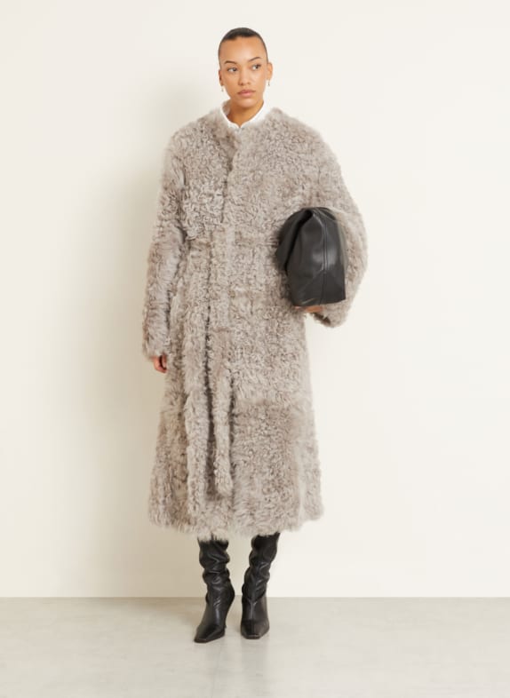 AMI PARIS Mantel GRAU