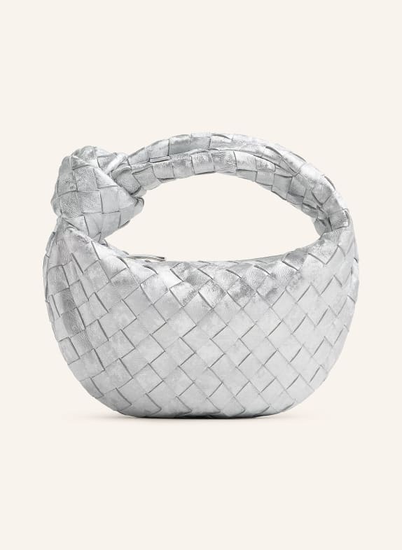 BOTTEGA VENETA Handtasche MINI JODIE SILVER/SILVER
