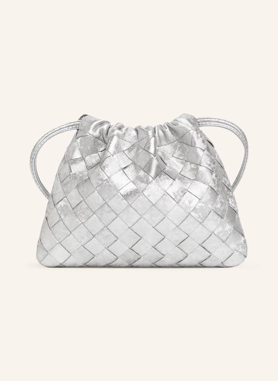BOTTEGA VENETA Umhängetasche SILVER/SILVER