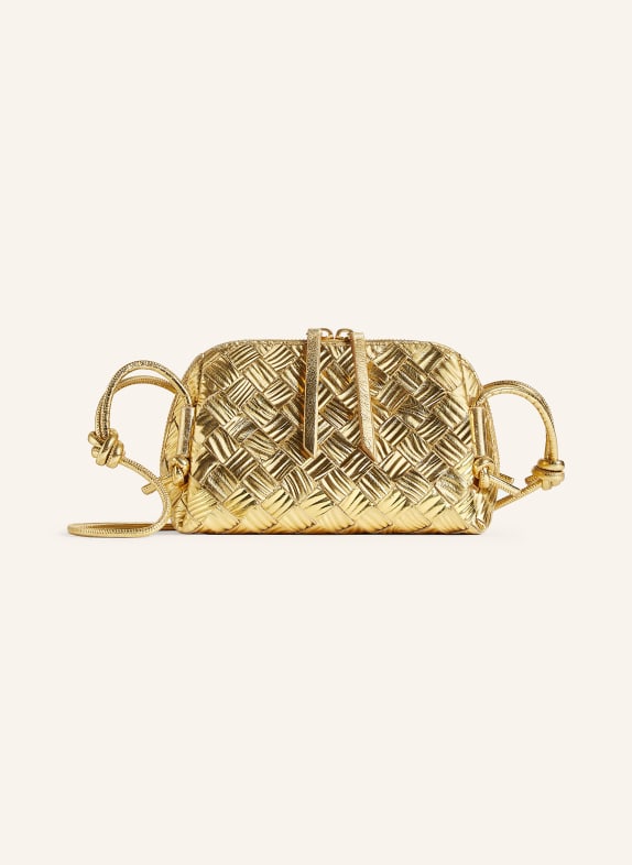 BOTTEGA VENETA Umhängetasche CONCERT GOLD/GOLD