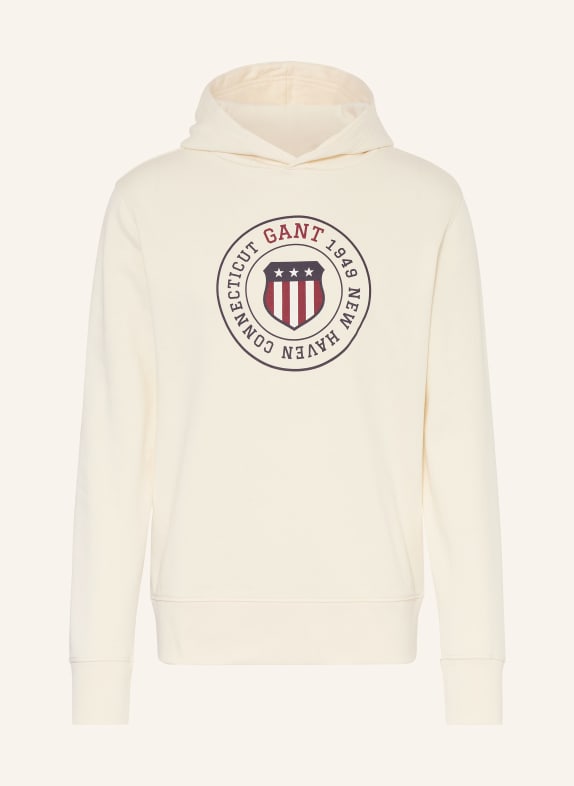 GANT Hoodie ECRU