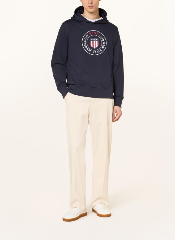 GANT Hoodie DUNKELBLAU