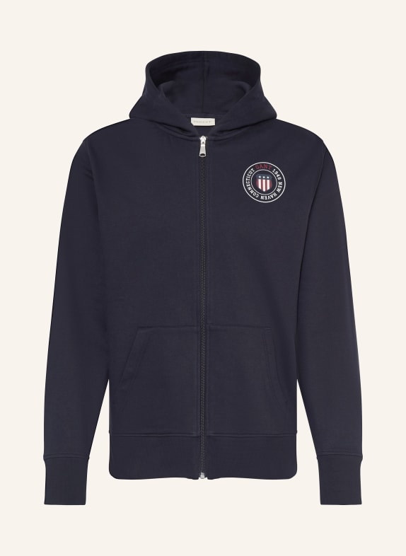 GANT Sweatjacke DUNKELBLAU