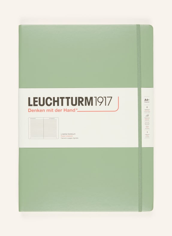 LEUCHTTURM Notizbuch HELLGRÜN