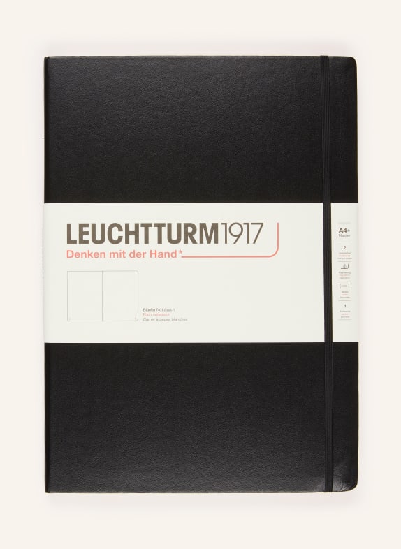 LEUCHTTURM Notizbuch MASTER CLASSIC SCHWARZ