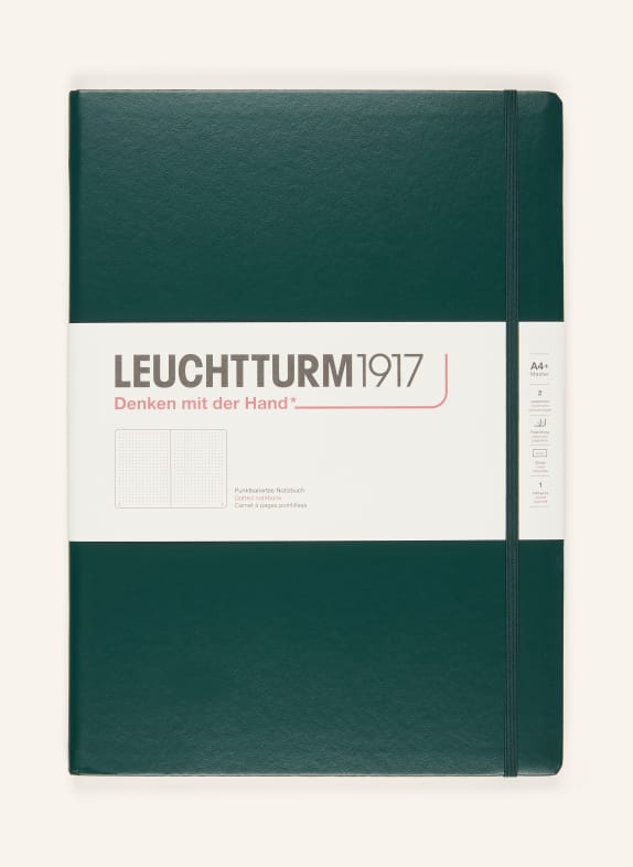 LEUCHTTURM Notizbuch DUNKELGRÜN