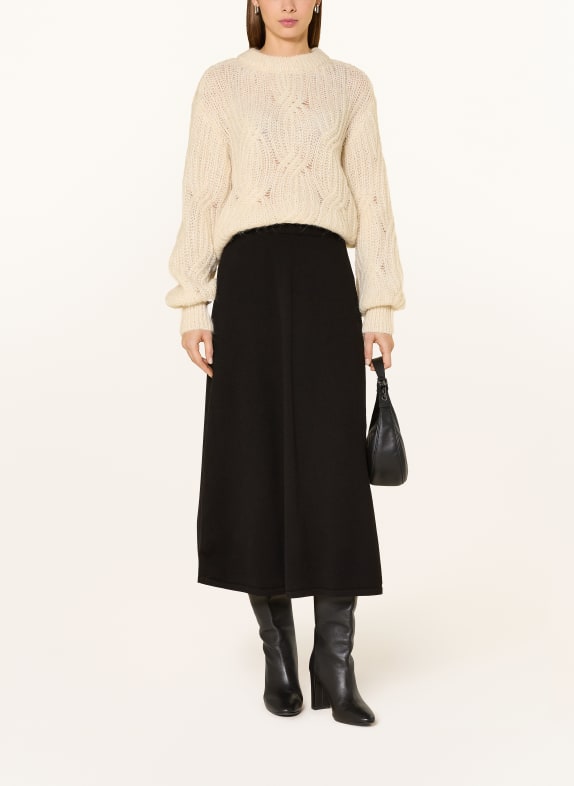 MORE & MORE Fustă din tricot NEGRU