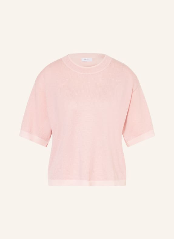 darling harbour Strickshirt aus Cashmere mit Glitzergarn ROSE