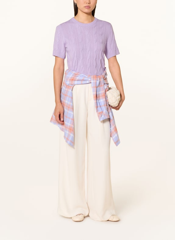 darling harbour Strickshirt aus Cashmere LILAC