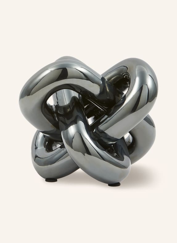 POLSPOTTEN Dekofigur MOVING CHAIN DUNKELGRAU