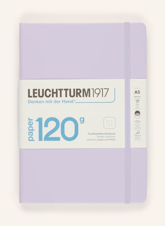 LEUCHTTURM Notizbuch MEDIUM EDITION 120 HELLLILA
