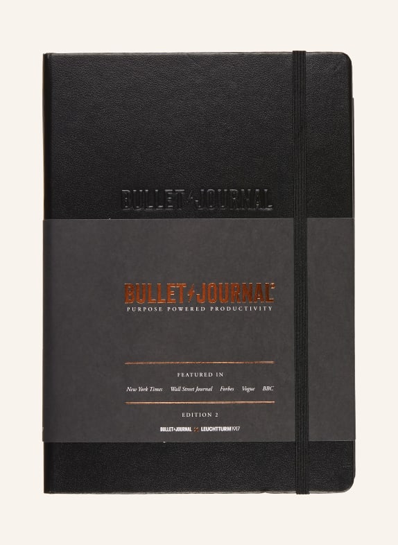 LEUCHTTURM Notizbuch SCHWARZ